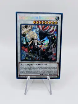 Yugioh Tcg - Ecclesia and the Dark Dragon BPRO-EN041 Secret Rare 1st Edition - Image 1