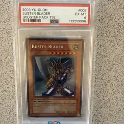 Buster Blader BPT-008 Yugioh PSA 6 2003 Secret Rare - Image 1