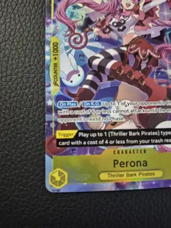 ONE PIECE TCG CARD Perona - OP14-111 Alternate Art The Azure Sea's Seven OP14 - Image 4