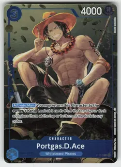 GGC-7 Holo Portgas.D.Ace (Tin Pack Set Vol. 2) P-074 PR One Piece Promotion Card - Image 1