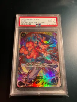 2024 One Piece Japanese SABO OP07 118 SEC PSA 10 Gem Mint! - Image 1