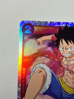 Monkey.D.Luffy OP01-024 - Romance Dawn- SR Near-Mint Super Rare English - Image 2