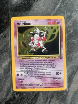Near Mint! 1999 Jungle Mr. Mime Holo 6/64 Pokemon WOTC NM - Image 2