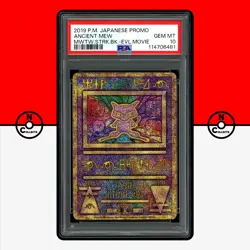 Pokemon PSA 10 Ancient Mew Mewtwo Strikes Back Movie Promo 2019 Japanese - Image 1
