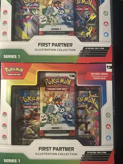 Pokemon First Partner Illustration Collection Series 1 Promo Booster Box English - Image 1