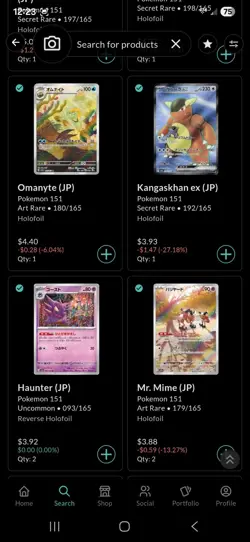 Pokemon 151 Japanese Art Rare Lot 255 Cards Reverse Clean Fresh Pulls Collectr - Image 5