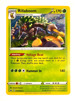Rillaboom - 014/202 - Cosmos Holo - Promo - Miscellaneous Cards - Pokemon Card - Image 1