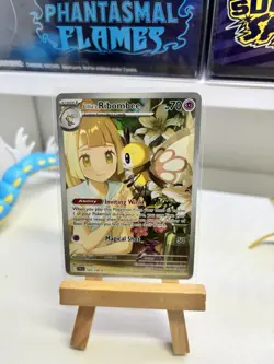 Pokemon TCG Near Mint Journey Together Lillie's Ribombee 164 Illustration Rare - Image 1