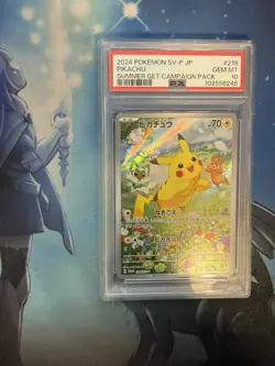Pikachu - 218/SV-P 218 Japanese Pokemon PSA 10 GEM MINT - Image 1