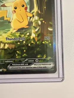 *NM* Pikachu ex 276/217 Ascended Heroes Special Illustration Rare Pokemon 2026 - Image 3