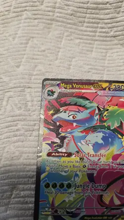 Pokemon Mega Venusaur EX Full Art Holo 177/132 Me01: Mega Evolution 380 HP - Image 3