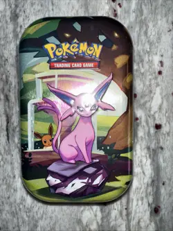 7, POKEMON PRISMATIC EVOLUTIONS MINI TIN NEW/SEALED MINT - Image 5