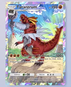 Pokemon TCG Pocket - Tyrantrum 1⭐, Fantastical Parade, English - Image 1