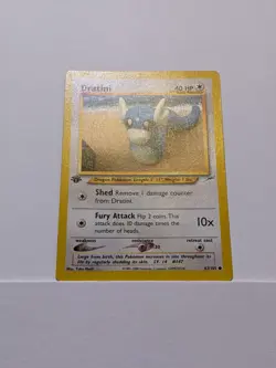 Dratini 63/105 1st Edition Common Neo Destiny Pokemon WOTC YUKA MORII - NM - Image 2