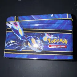 Genuine EMPTY 2014 Pokemon Kyogre & Groudon Lunch box | Pokemon Tin (Like New) - Image 3