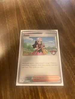 Pokemon TCG Dawn Regional Championships 087/094 STAFF Holo Promo Phantasmal - Image 1