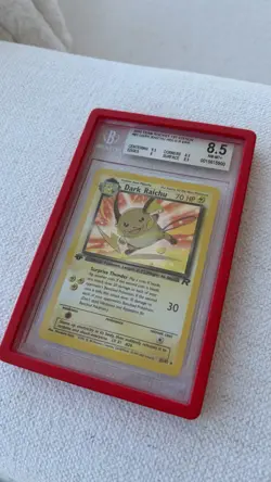 Dark Raichu #83/82 1st Edition Holo - BGS 8.5 - 2000 Pokemon Team Rocket - Image 2
