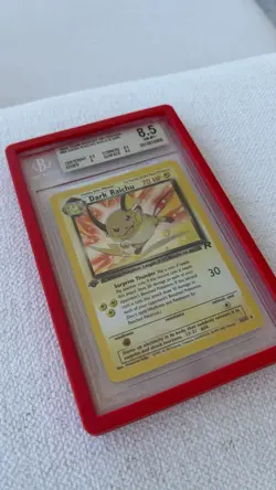 Dark Raichu #83/82 1st Edition Holo - BGS 8.5 - 2000 Pokemon Team Rocket - Image 3