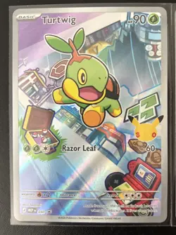 Pokemon First Partner Illustration Rare Collection Turtwig Chimchar Piplup - Image 2