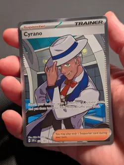 Holo Cyrano - 230/191 Ultra Rare Surging Sparks Pokemon TCG Near Mint US Seller - Image 3