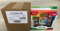 Pokemon TCG First Partner Illustration Series 1 case (6 Boxes) - Fast Shipping - Image 1