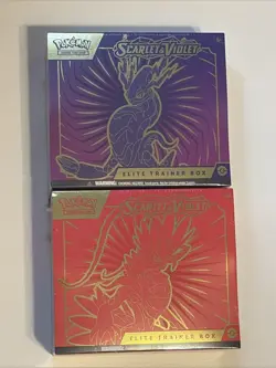 Pokemon TCG: Scarlet & Violet Base Set ETB (Miraidon & Koraidon) Factory Sealed - Image 1