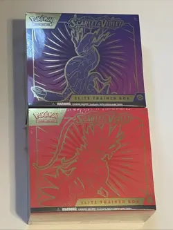 Pokemon TCG: Scarlet & Violet Base Set ETB (Miraidon & Koraidon) Factory Sealed - Image 2