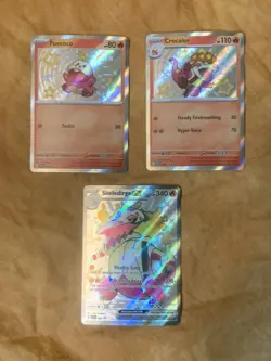 Shiny Skeledirge - Crocalor - Fuecoco - SVP 079 080 081 - Pokemon TCG Promo - Image 2