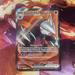 Excadrill ex #160 – Pokemon TCG Black Bolt [Ultra Rare] - Image 2