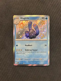 Pokemon TCG Wugtrio 122/091 Shiny! NM Condition! See Description! - Image 1