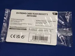 Team Rocket’s Articuno 51/182 Pokemon Destined Rivals Stamped Promo - Image 2