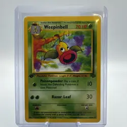 1999 Pokemon Jungle 1st Edition Weepinbell 48/64 - Uncommon - WOTC - NM - Image 1
