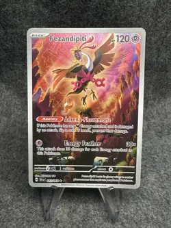 Fezandipiti Pokemon TCG SV: Shrouded Fable 073/064 Illustration Rare NM - Image 1