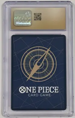 2025 One Piece Nami OP14-031 SR Alternate Art Azure Sea's Seven CGC 10 Pristine - Image 2