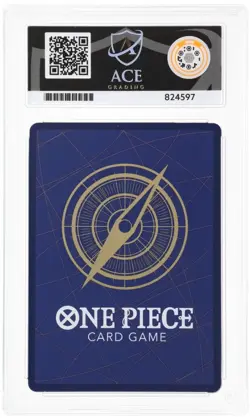 Monkey D Luffy P-043 King Promo 2nd Anniversary Stamp ACE 10 One Piece TCG Eng - Image 2