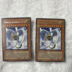 Winged Kuriboh LV10 (DP1-EN006) Fairy/Effect Card Lot x2 English DP1 - Image 1