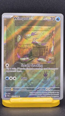 Wimpod 191/182 Sv04: Paradox Rift Illustration Rare Pokemon TCG Card - Image 1