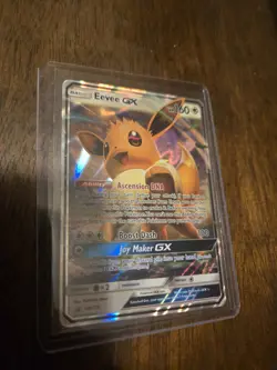 Pokemon Eevee GX SM174 Ultra Rare Promo Card NM/M Condition Holo - Image 1