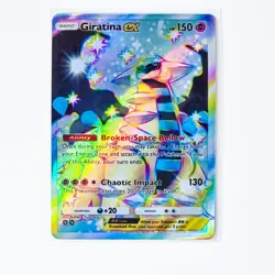Giratina ex Pocket Custom Card TCG Holo Full Art Deluxe Pack ex - Image 1