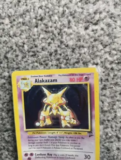 Pokemon Alakazam TCG Base Set 2 1/130 Holo Unlimited Rare WOTC Card - Image 2
