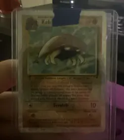 Kabuto Reverse Holo 48/110 Legendary Collection Pokemon Card MP - Image 3