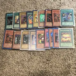 Konami Yu-Gi-Oh! TCG 18 Card Lot Spell Effect Berserk Dragon Polymerization - Image 1