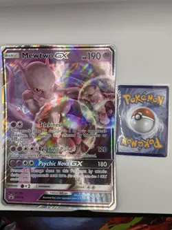 Charizard GX & Mewtwo GX Jumbo Cards From Detective Pikachu - Image 2