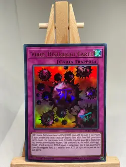 Crush Card Virus - Ultra Rare 1st Edition LCKC-IT046 / EN046 V1 - NM - YuGiOh - Image 1