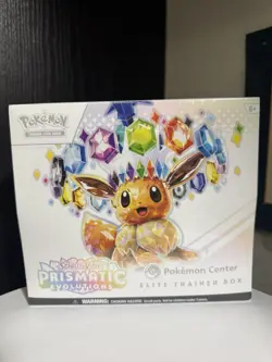 Prismatic Evolutions Pokemon Center Elite Trainer Box PC ETB Sealed - Image 1