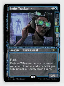 Entity Tracker (Showcase) R Duskmourn: House of Horror 307 NM - Image 1