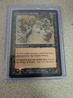 vintage magic the gathering Haunted Crossroads foil mercadian masques uc nm - Image 1