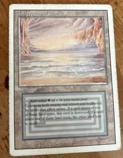 Magic: The Gathering, Underground Sea, Revised Edition - Image 1