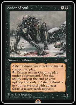 Ashen Ghoul - Ice Age - Near Mint **GamerzSphere** - Image 1