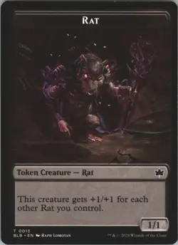 Rat-Bloomburrow Tokens-Regular-13-LP Magic - Image 1